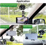 Photoys Multifunctional Suction Cup Compatible with GoPro DJI Action Insta 360 Cameras Phones