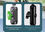 Photoys Flexible Action Camera Mounting Bracket with Crab Clamp